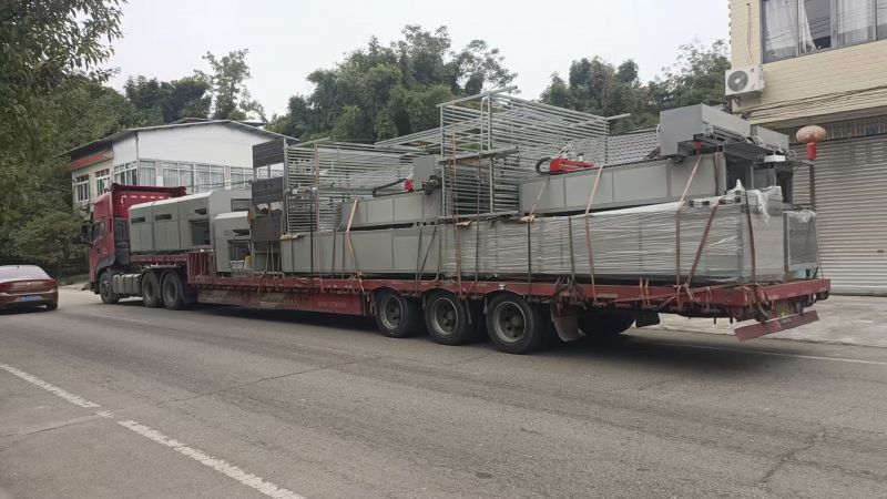 河南金偉自動化設備有限公司玻璃鋼拉擠設備發貨